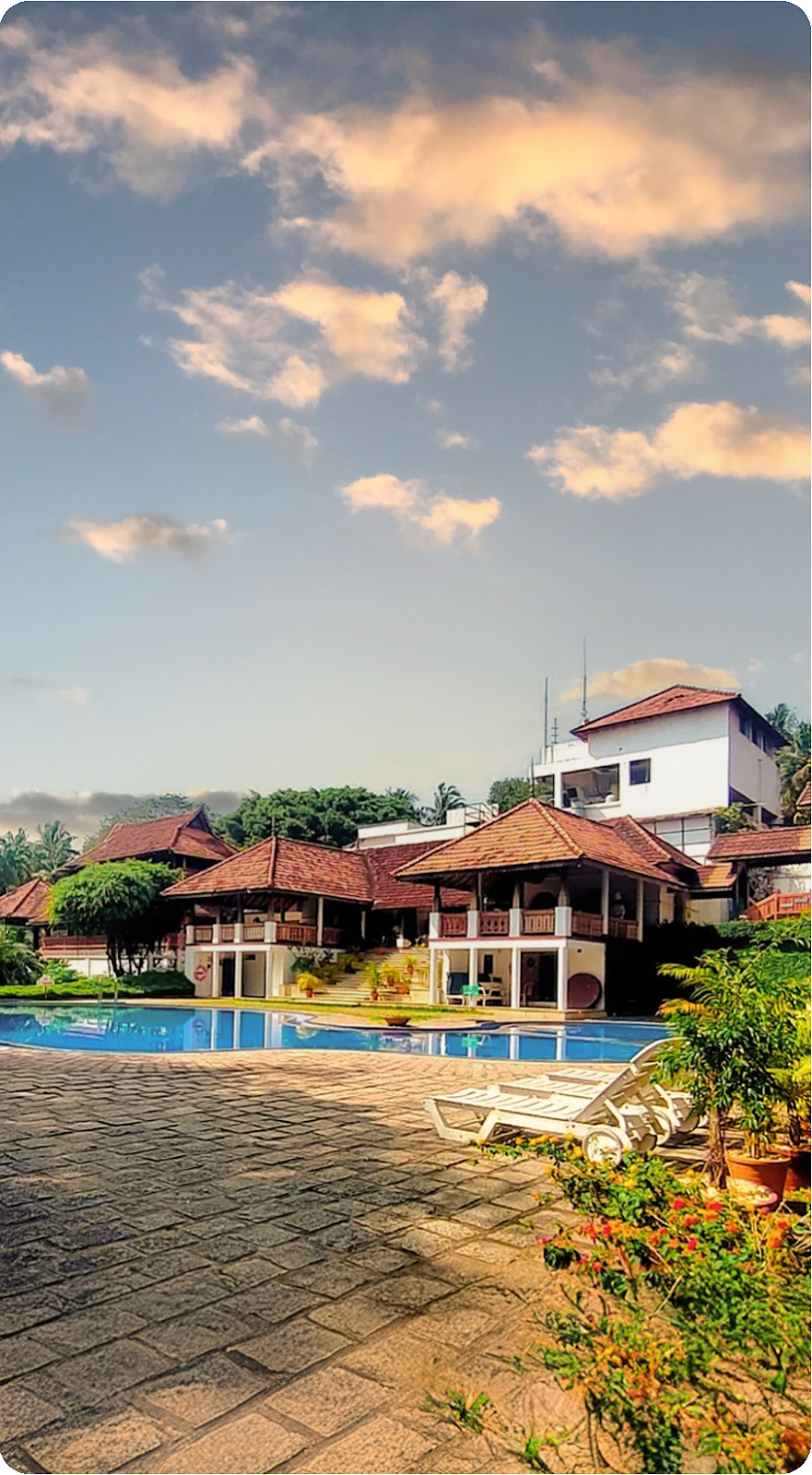 Resort frente al mar en Kovalam